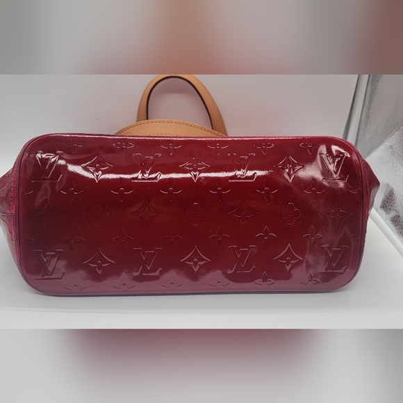 Louis Vuitton LV Hand Bag Houston Red Vernis - Picture 4 of 9